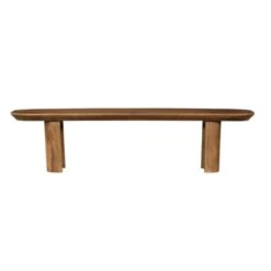 StarFurn Eetkamerbank Walnoot Mangohout - 280x38x45cm - Maré 12 StarFurn Eetkamerbank Walnoot Mangohout - 280x38x45cm - Maré -LeenBakker Winkel f600498592c0456caa7555d7dcc53e81