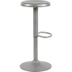 CLP Barkruk Williston Metaal - Zilver -LeenBakker Winkel f6e3a8f4f1fe4da2bf1d68449f910c96