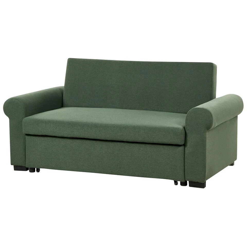 SILDA - Slaapbank - Groen - Polyester 8 SILDA - Slaapbank - Groen - Polyester - Afbeelding 6