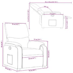 VidaXL - Fauteuil - Crème - Kunstleer -LeenBakker Winkel f7626aac58484c018608deef423c91d6