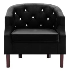 VidaXL Fauteuils Fluweel Zwart -LeenBakker Winkel f789b56a8ebc4e15815c036b0ecd9629