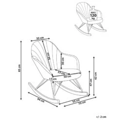 SKALE - Schommelstoel - Taupe - Polyester -LeenBakker Winkel f7f55cc19bde4aa8be31c2e5122605e7