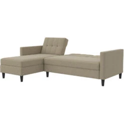 Hartford - 3-zits Hoekslaapbank In Cappuchino Stof -LeenBakker Winkel f8c3f8dd394f4b6bbab8ef4430984388