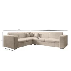 Meubella - Hoekbank Santana - Zwart - Velvet - Links 13 Meubella - Hoekbank Santana - Zwart - Velvet - Links -LeenBakker Winkel f8f4e37d88ce4d919706ae783584d911