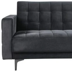 ABERDEEN - Hoekbank - Zwart/Zwart - Linkszijdig - Fluweel -LeenBakker Winkel f949451ac4854b92b3cbf65b88dd892f