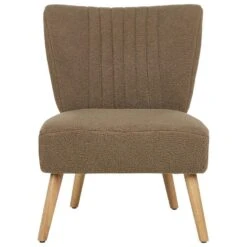 VAASA - Fauteuil - Bruin - Polyester -LeenBakker Winkel f94b6d84557741bc94e91527d67821e8