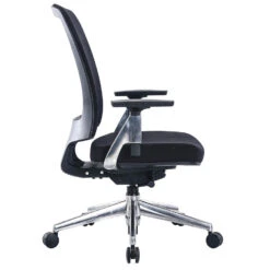 Bureaustoel Montana - Zwart - Voldoet Aan NEN-EN 1335 Norm -LeenBakker Winkel fa16f6d34640419ca15c2ed6c5fae0db