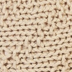 PRIENE - Poef - Beige - 50 Cm - Katoen -LeenBakker Winkel fa2415fdaf8a453c9c0e88e82d05f8bd