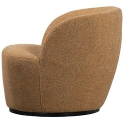 WOOOD Serra Draaifauteuil - Melange Stof - Curry - 68x70x77 -LeenBakker Winkel fa4c46a98a6640e0b8873bf696e190fa
