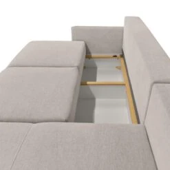 CALICOSY - Slaapbank NAOMI - Beige - 90x260x175 Cm -LeenBakker Winkel fa59f7386e374b9c8b3feca4b3c42569