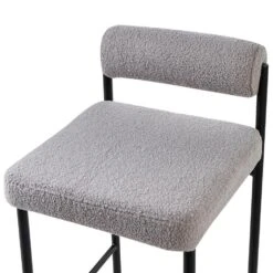 AMAYA - Barkruk Set Van 2 - Grijs - Polyester 20 AMAYA - Barkruk Set Van 2 - Grijs - Polyester -LeenBakker Winkel fad1e70b83694a7a9bf756063ef88536