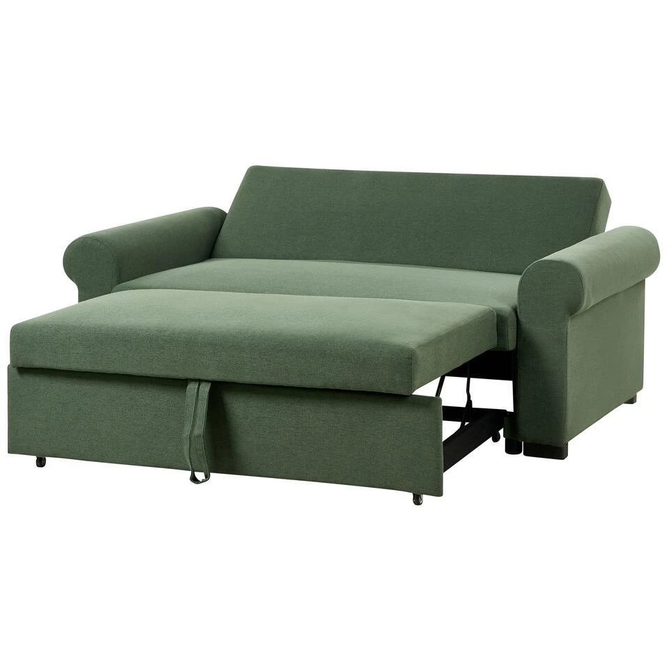 SILDA - Slaapbank - Groen - Polyester 13 SILDA - Slaapbank - Groen - Polyester - Afbeelding 11