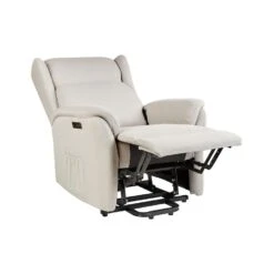 ELEGY - Verstelbare Fauteuil - Crème - Polyester 18 ELEGY - Verstelbare Fauteuil - Crème - Polyester -LeenBakker Winkel feccd860382c48629a32c8d6235ed3c7