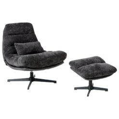TOVIK - Fauteuil - Zwart - Stof -LeenBakker Winkel ff7fed14e9f74a9aa0a304fc5c63aa64