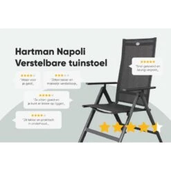 Set Van 6 - Hartman Napoli Verstelbare Stoel - Teak -LeenBakker Winkel ff9defcce696419d8aca35324f4ef2f1 1