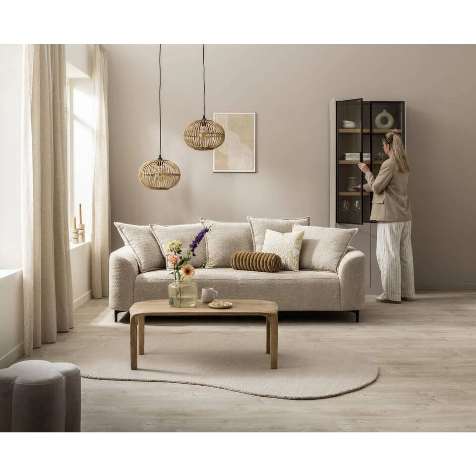 Bank Elsa 3-zits - Beige 4 Bank Elsa 3-zits - Beige - Afbeelding 2