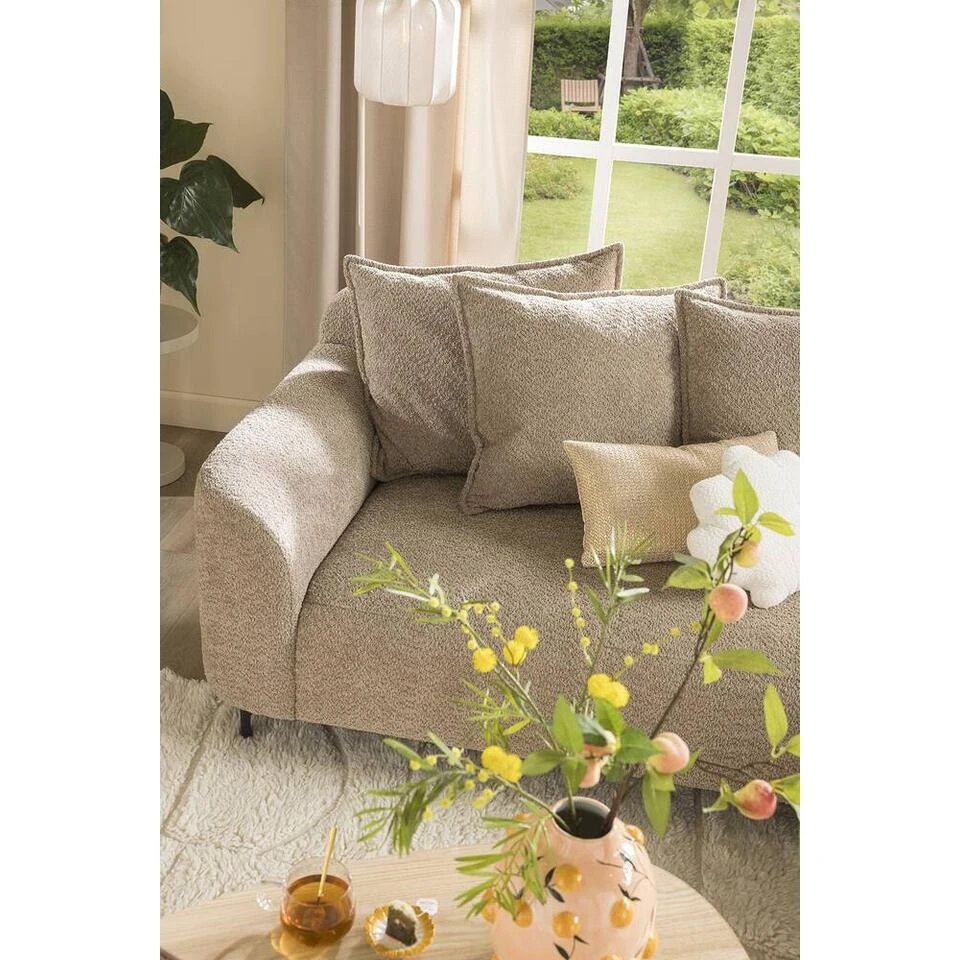 Bank Elsa Met Chaise Longue Rechts - Taupe 17 Bank Elsa Met Chaise Longue Rechts - Taupe - Afbeelding 15