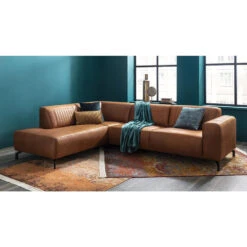 Hoekbank Otis Links - Kastanje -LeenBakker Winkel sf 10108190 9050