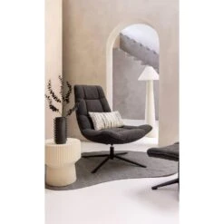 Fauteuil Emily - Donkerbruin -LeenBakker Winkel sf 10201133 9050