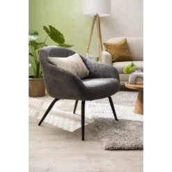 Fauteuil Lieke - Antraciet 15 Fauteuil Lieke - Antraciet -LeenBakker Winkel sf 10201278 1010