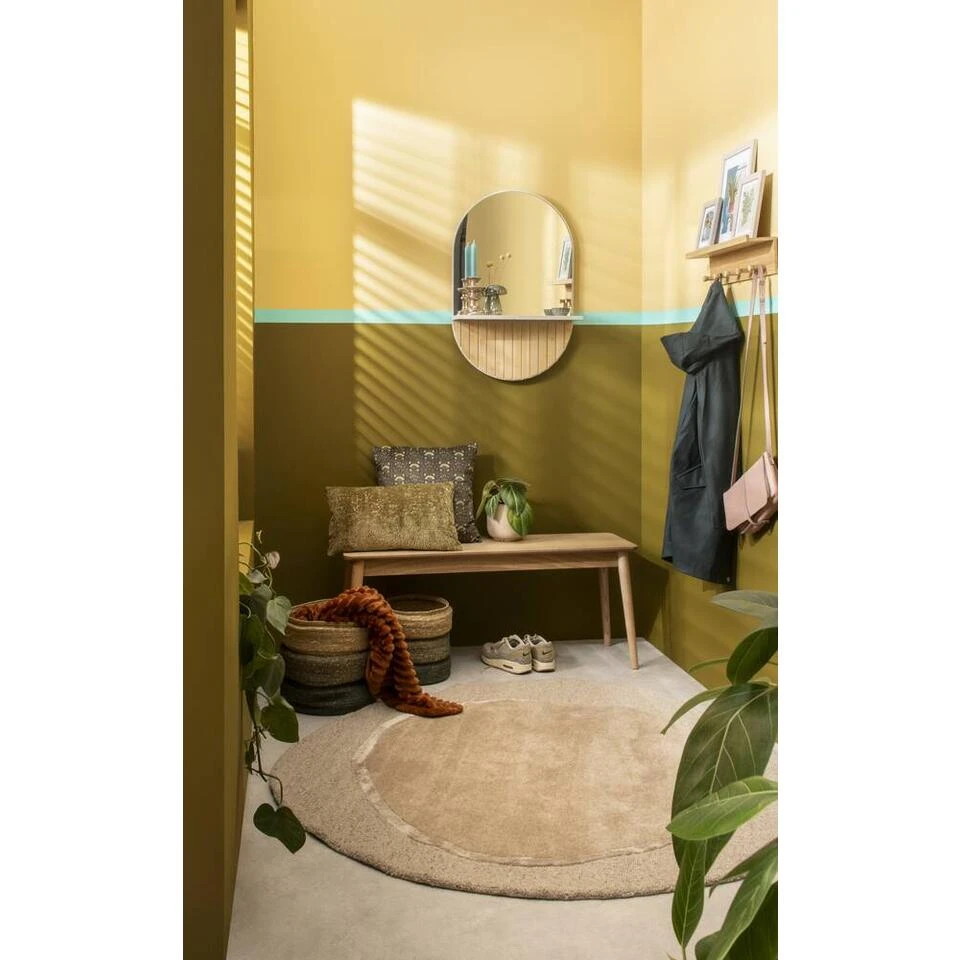 Halbankje Fenna - Naturel - 110x32x45 Cm 5 Halbankje Fenna - Naturel - 110x32x45 Cm - Afbeelding 3